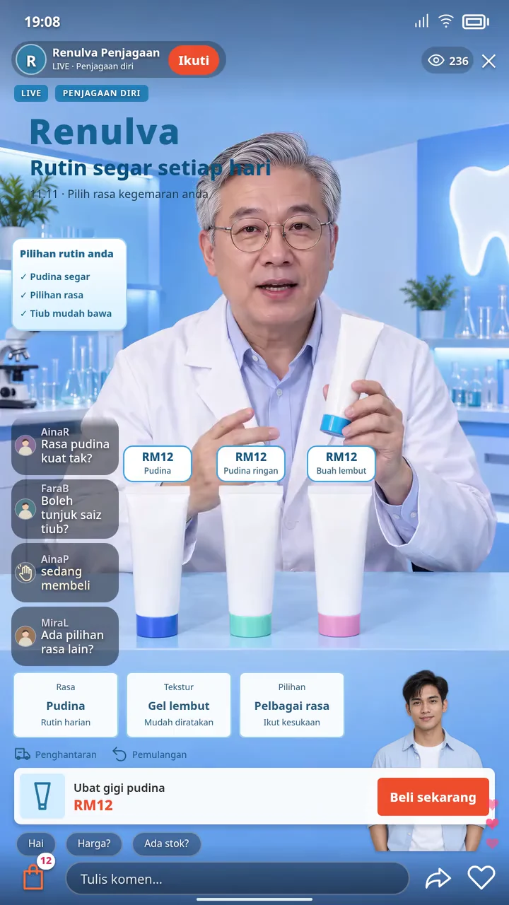 MALAYSIA FMCG live recording preview